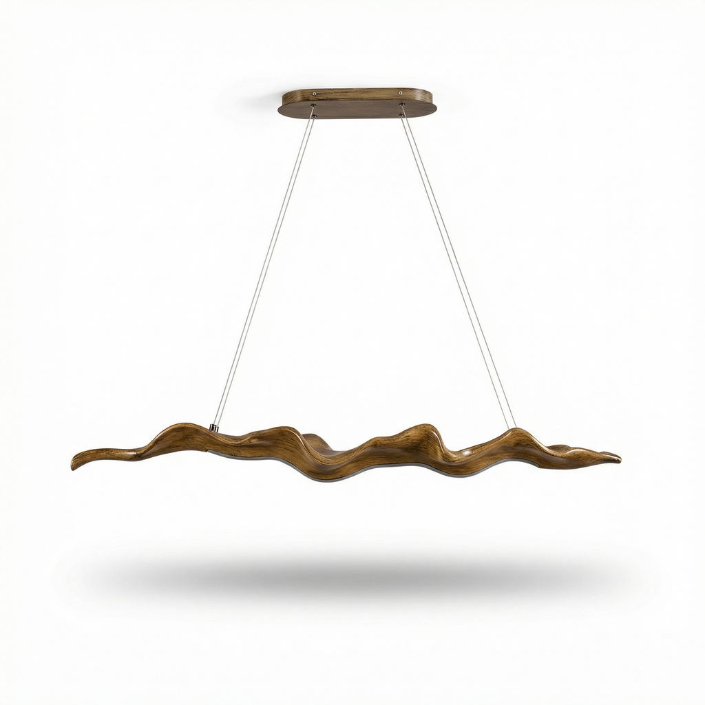 Modern and refined wrought iron pendant light-alypso