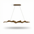 Modern and refined wrought iron pendant light-alypso