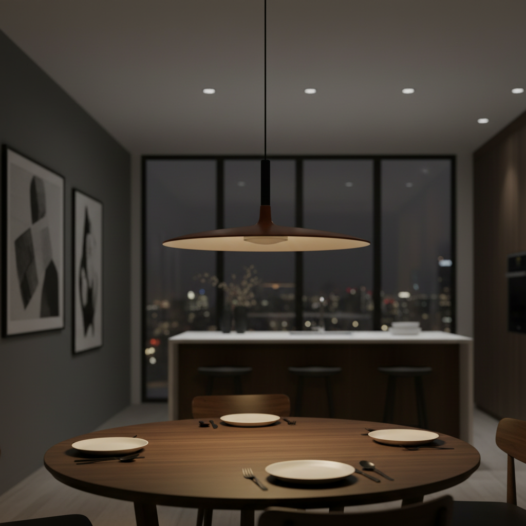 Nordic industrial metal pendant light-Arkolight