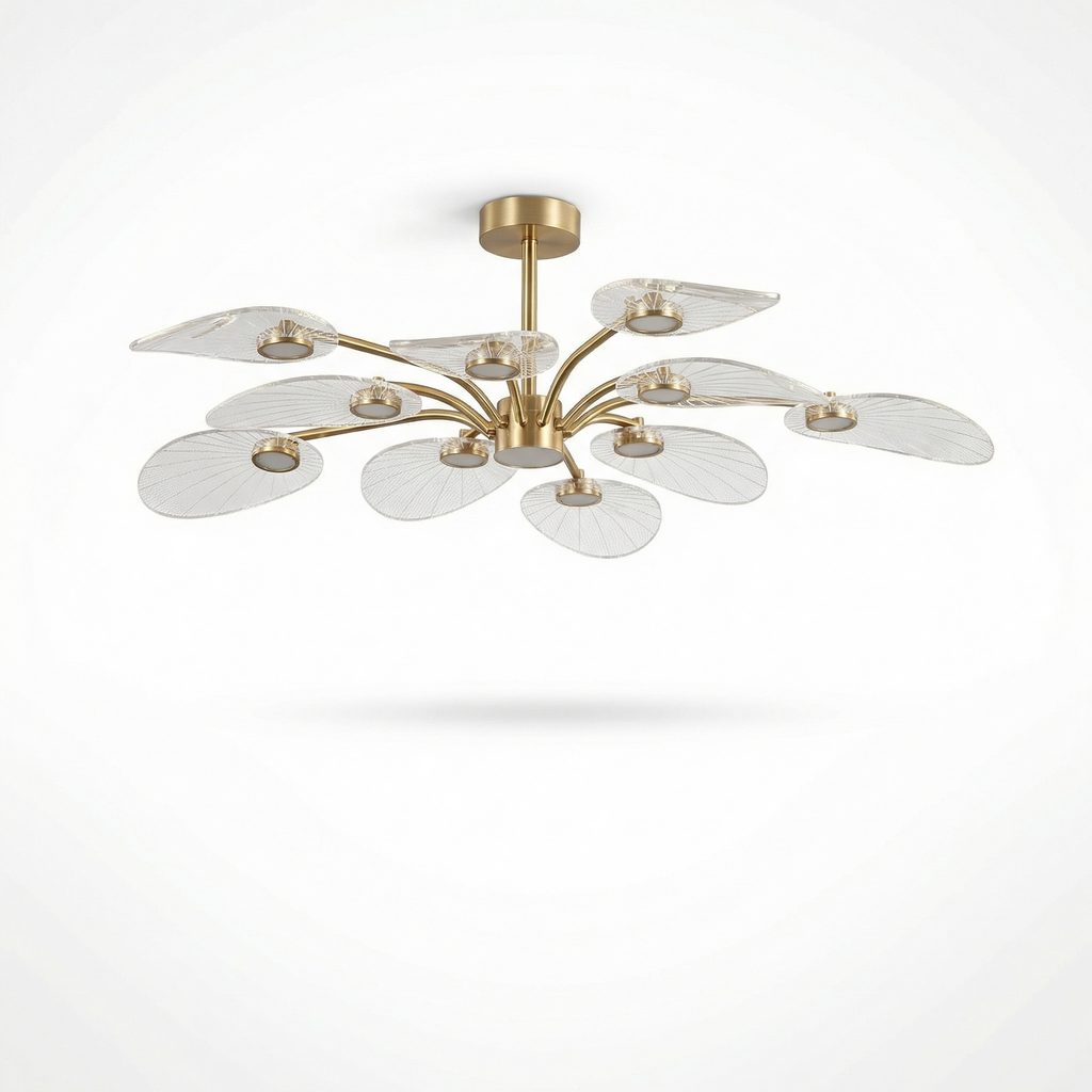 Modern acrylic led pendant light for living room-Armoniquez