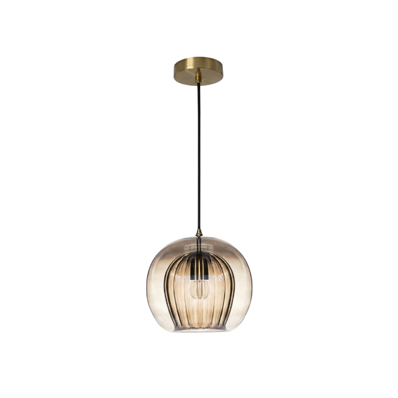 Modern design glass pendant lamp led lighting-Amber Flash