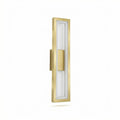 Vivarise Modern Waterproof LED Wall Light in Gold Aluminum