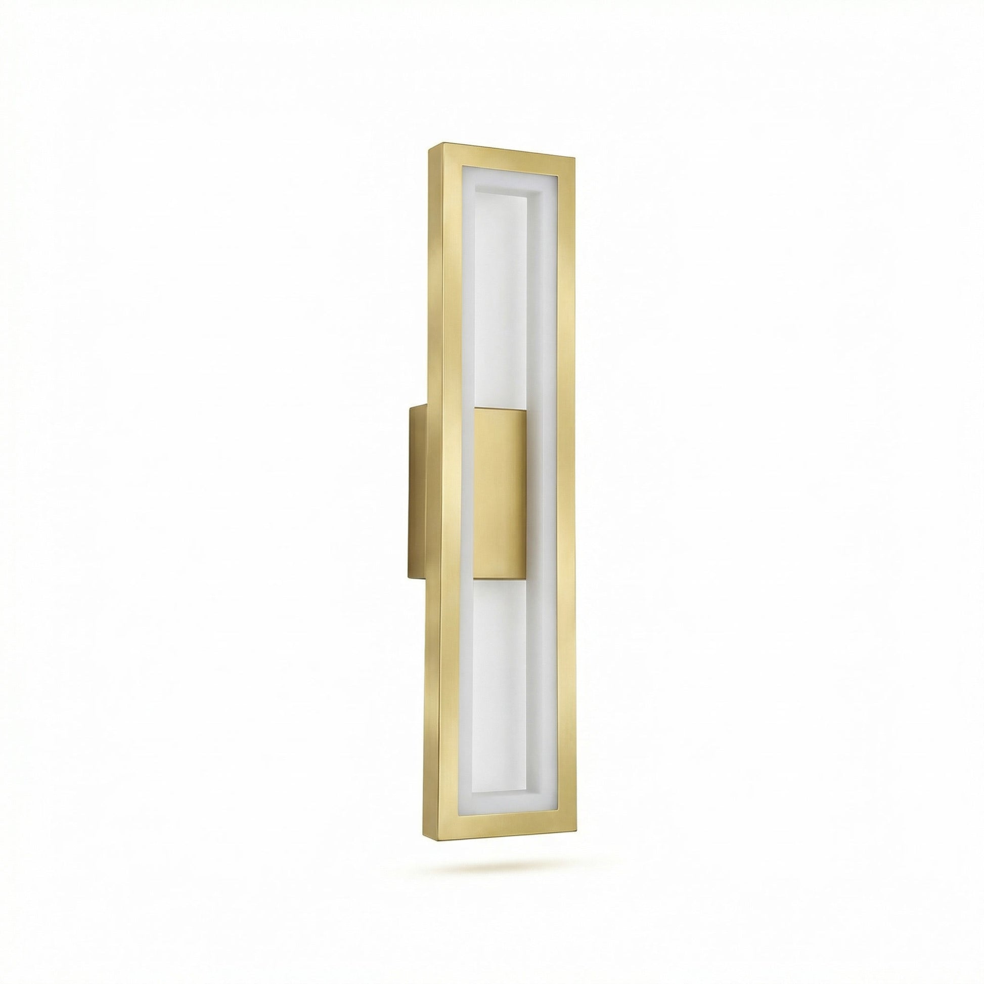 Vivarise Modern Waterproof LED Wall Light in Gold Aluminum