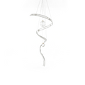 Modern crystal pendant light for living rooms-Crystella