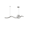 Led pendant light elegant silhouette compact design-Ondéa