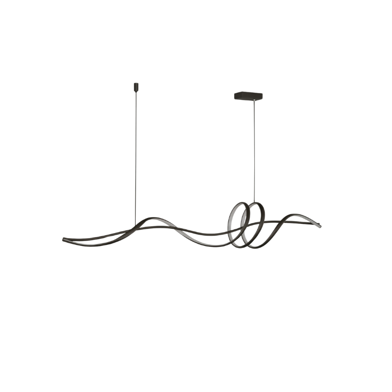 Led pendant light elegant silhouette compact design-Ondéa