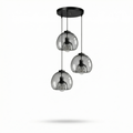 Refined interior pendant light & warm clear glass-Modernato
