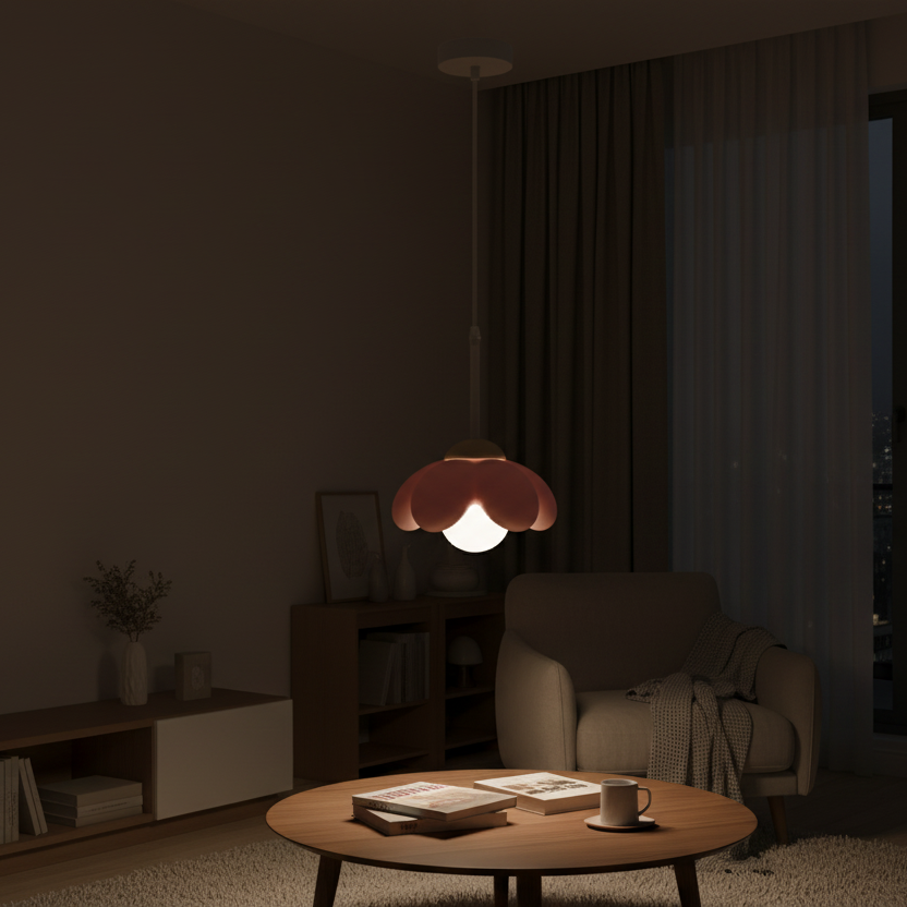 Modern ceiling light neutral tone subtle radiance-Nexis