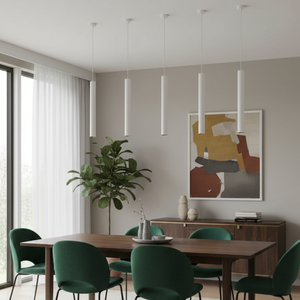 Refined design pendant lamp with pendant cable-Elixir