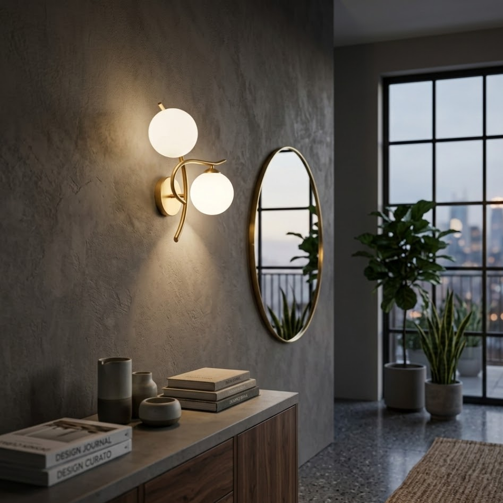 Artistic and Energy-Efficient Wall Lamp – Ecliora
