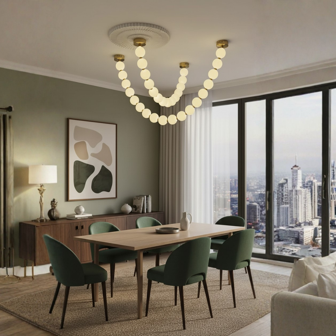 Led crystal pendant light-Cryslite
