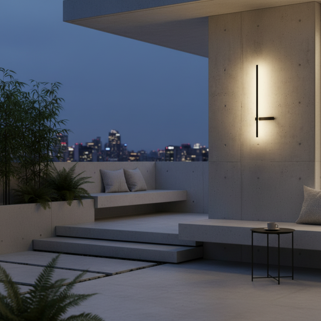 Modern led outdoor wall light ip54-Jupia