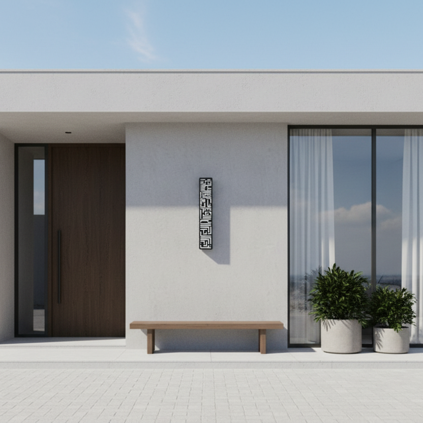Elegant outdoor wall light-Quarismo