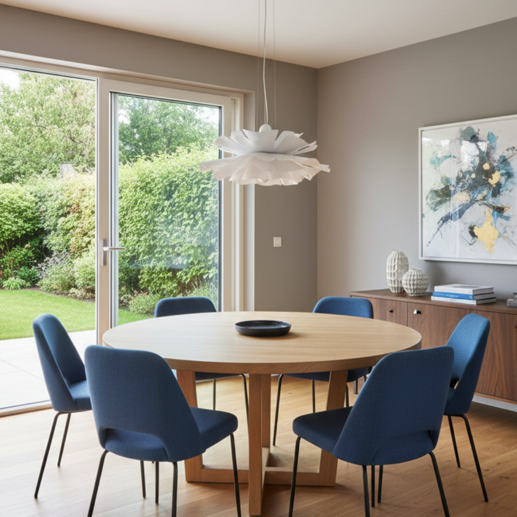 Minimalist paper chandelier-Calicea