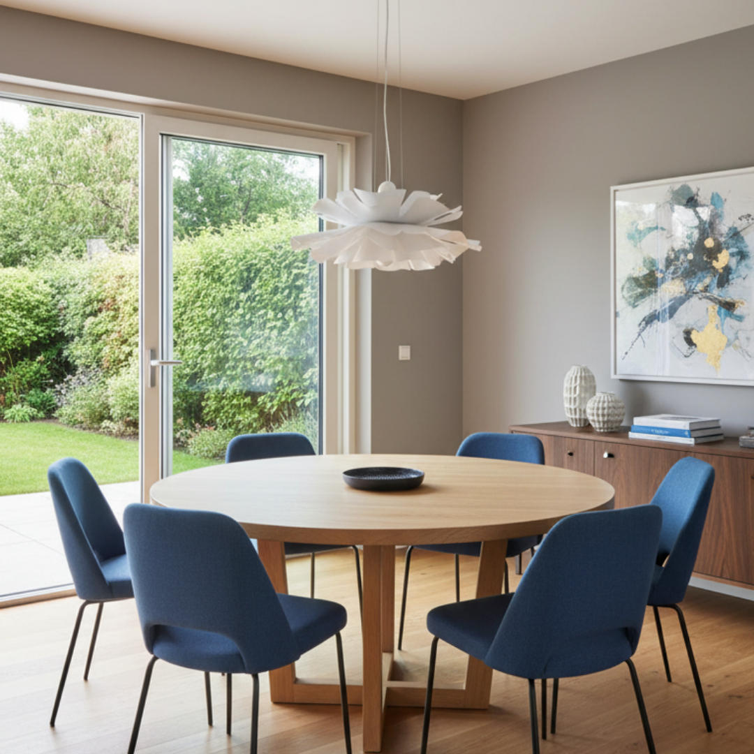 Minimalist paper chandelier-Calicea
