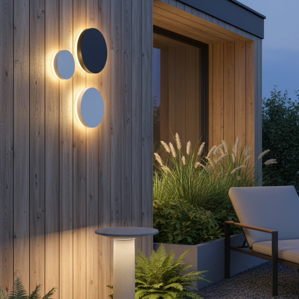 Minimalist Waterproof Outdoor Wall Light Modern Design – Néptia
