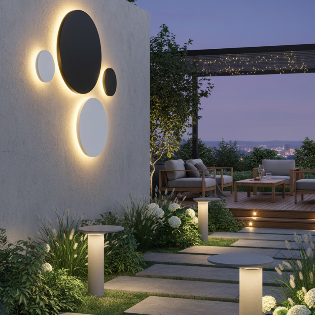 Minimalist Waterproof Outdoor Wall Light Modern Design – Néptia