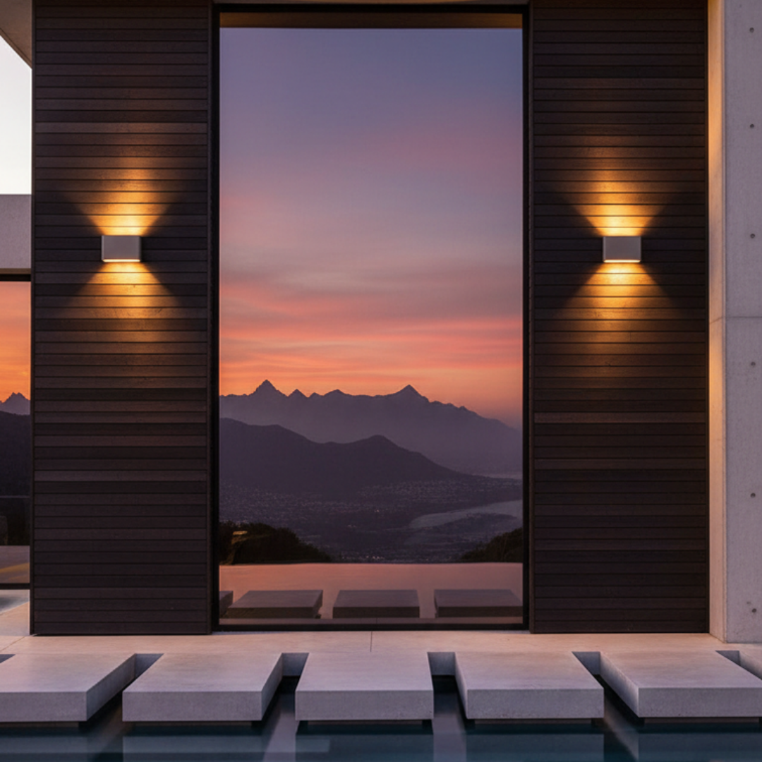 Modern Aluminum Outdoor Wall Light – Armonisa