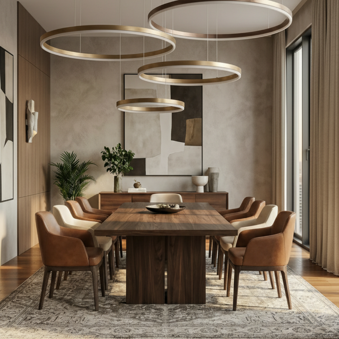 Modular pendant light refined and modern lighting-Mirena