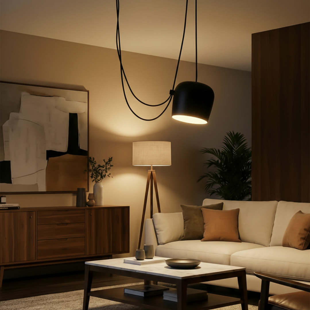 Interior pendant light minimalist metal design -Indusline 45cm