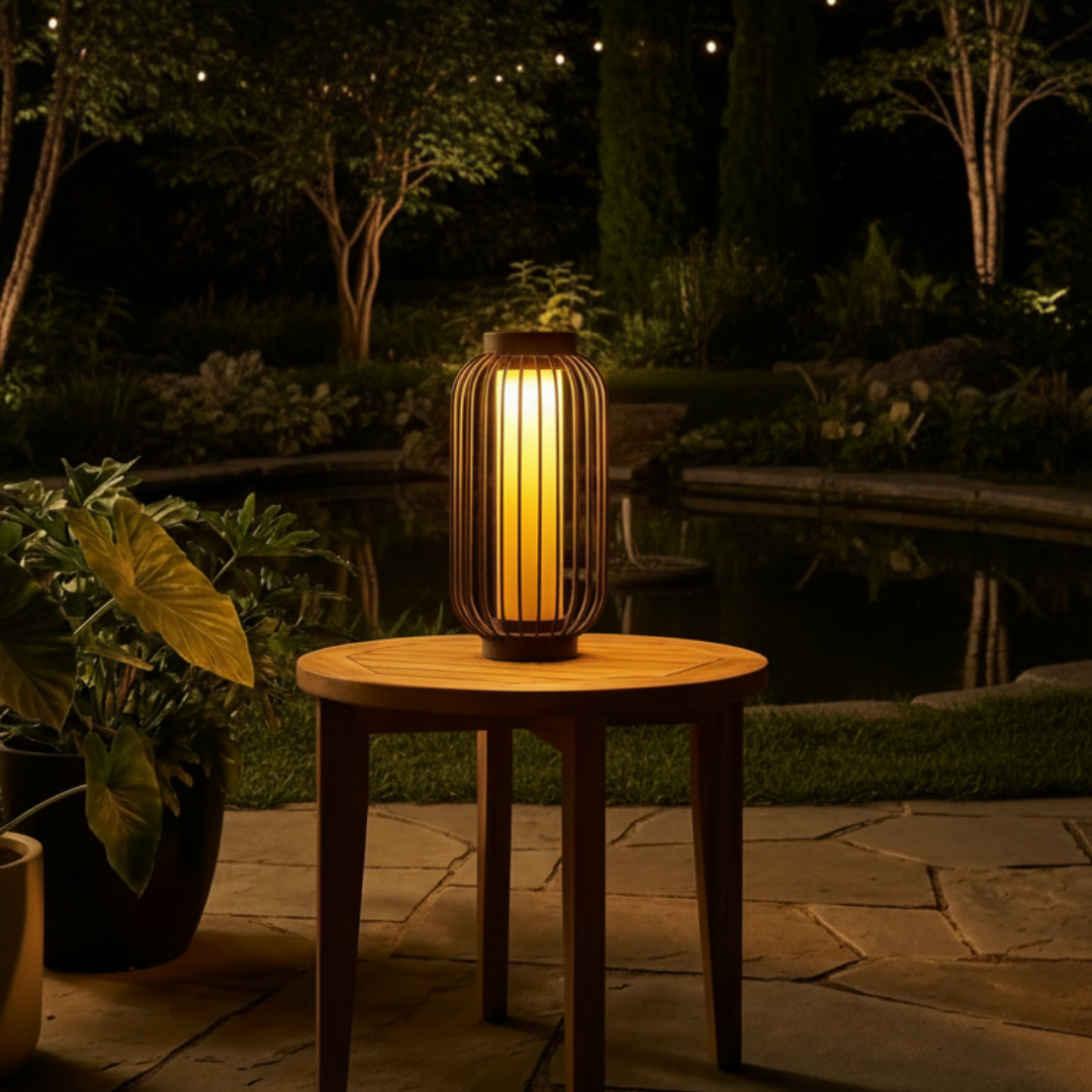 Modern Stainless Steel Lawn Lamp – Taléria