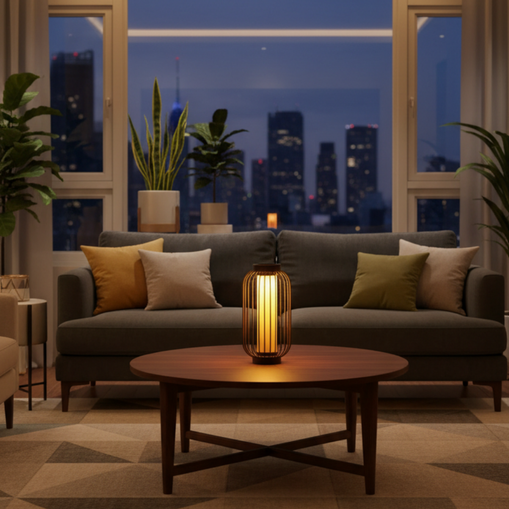 Modern Stainless Steel Lawn Lamp – Taléria