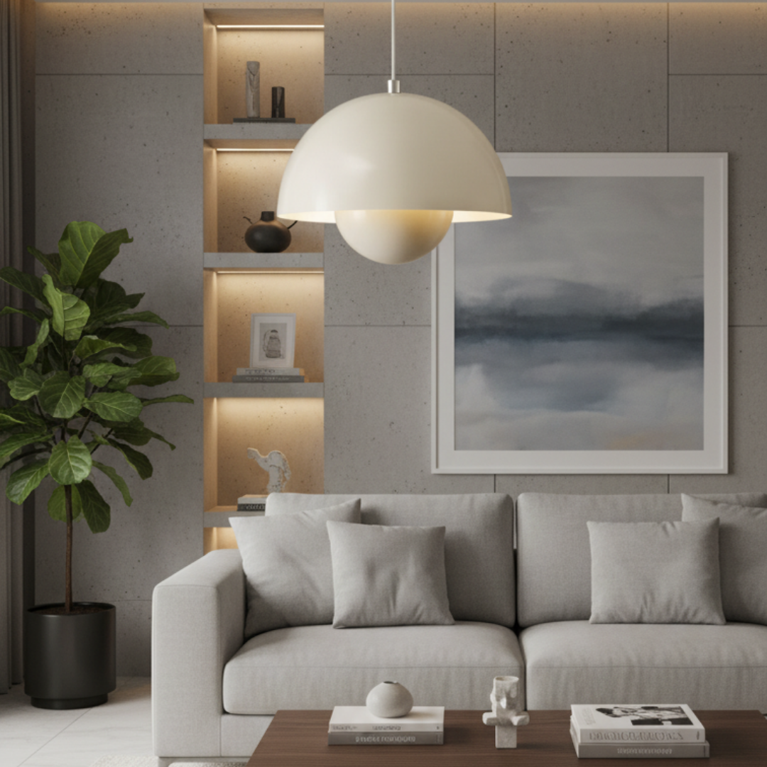 Modern glass ball pendant light versatile style-Chromafil