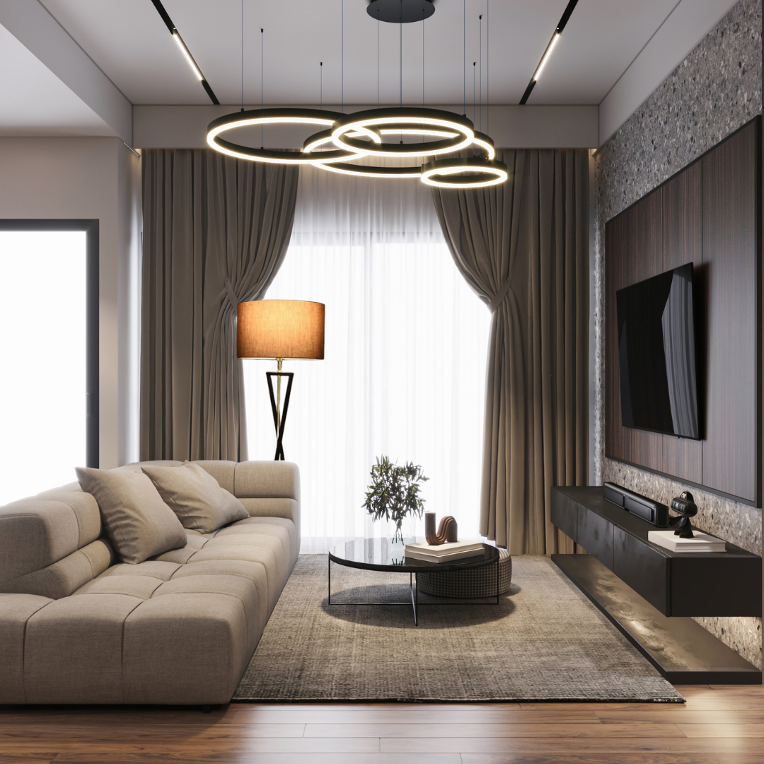 High-End Floor Lamp Iron Fabric Finish Soft Light – Eleganza