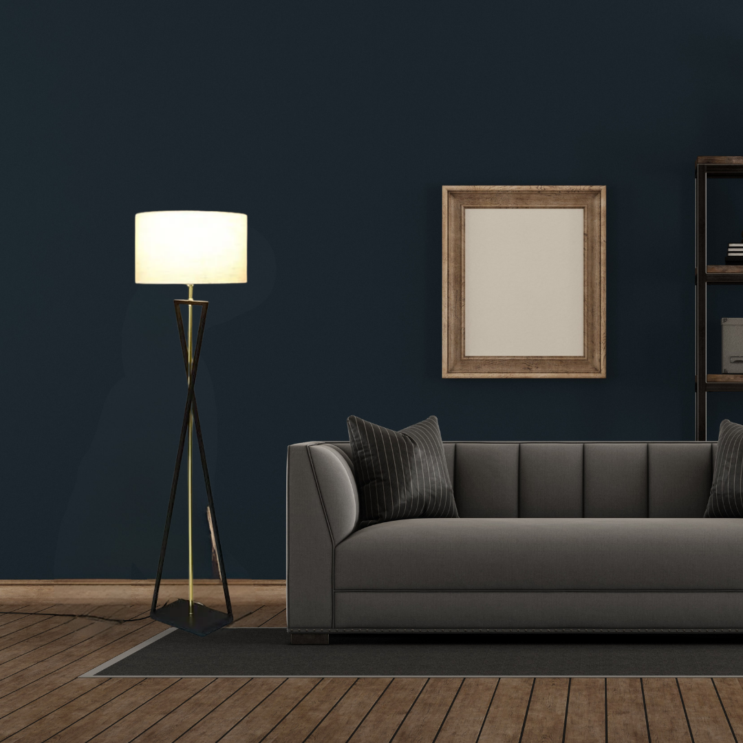 High-End Floor Lamp Iron Fabric Finish Soft Light – Eleganza