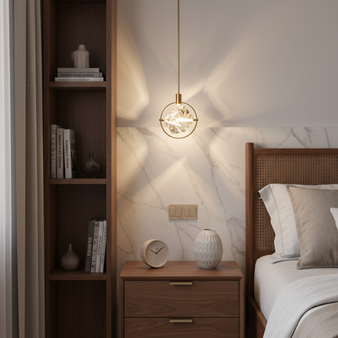 Contemporary style fluid shape pendant light-Cylo