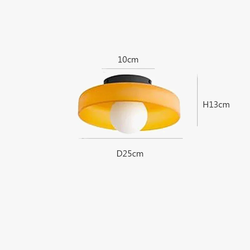 Chic G9 Frosted Glass Ceiling Light – Viresta