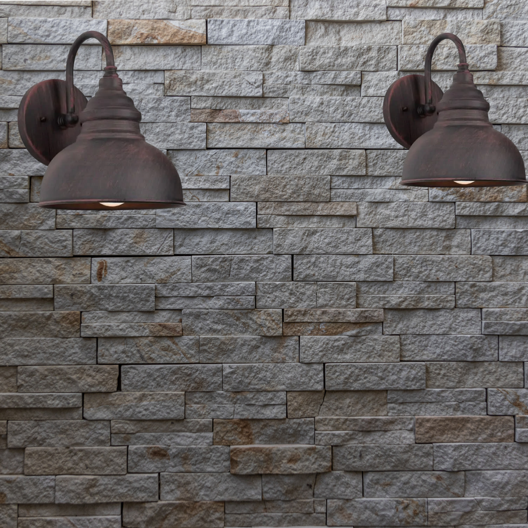 Antique Industrial Style Wall Light for Outdoors – Antico