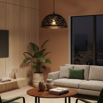 Ombrelle – Adjustable Mid-Century Style Pendant Light