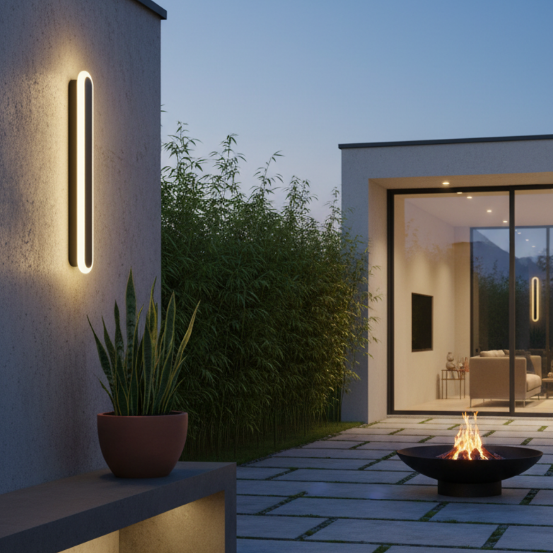Elegant outdoor led wall light-Cifilio