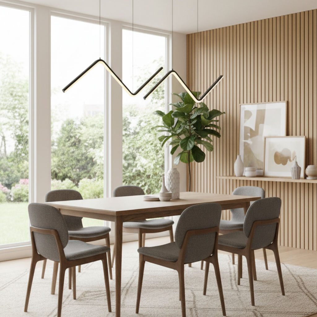Eclipse – Modern Design Pendant Light with Adjustable Light and Chic Finishes