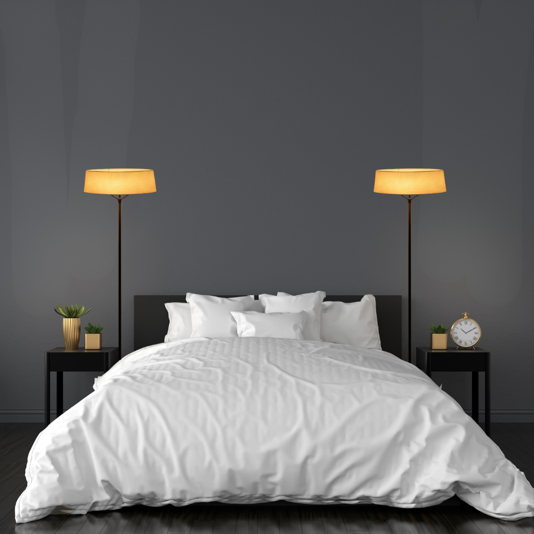 Modern Nordic fabric floor lamp for living room – Armoniev