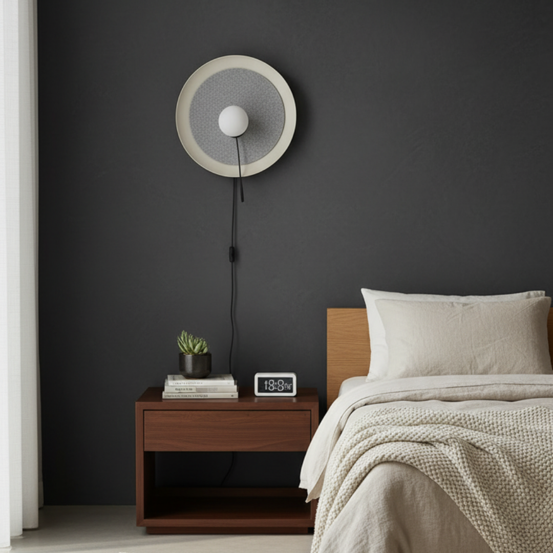 Armonia – Nordic Minimalist PVC Wall Light for Bedroom