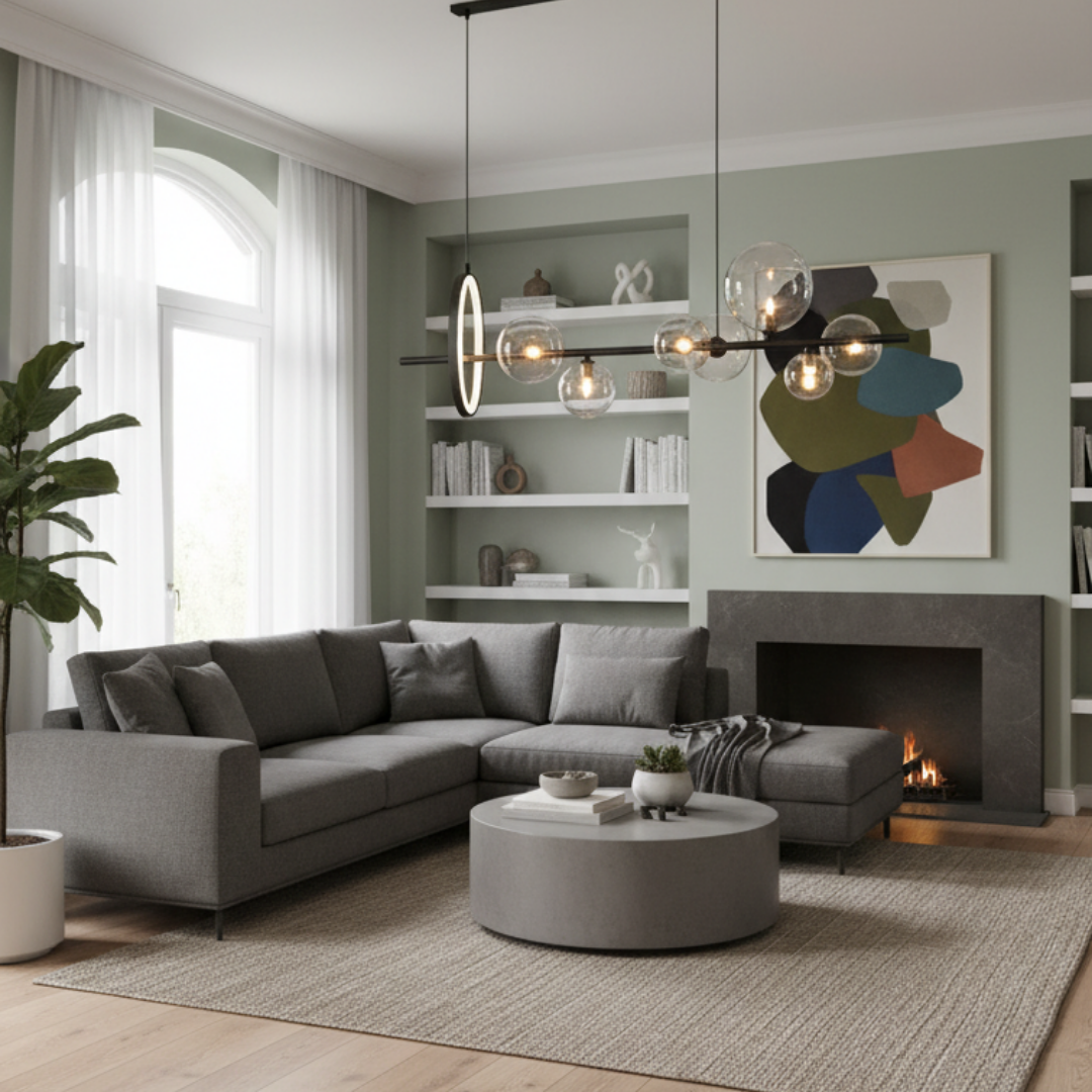 Art Déco – Refined Design Pendant Light Soft Light G9