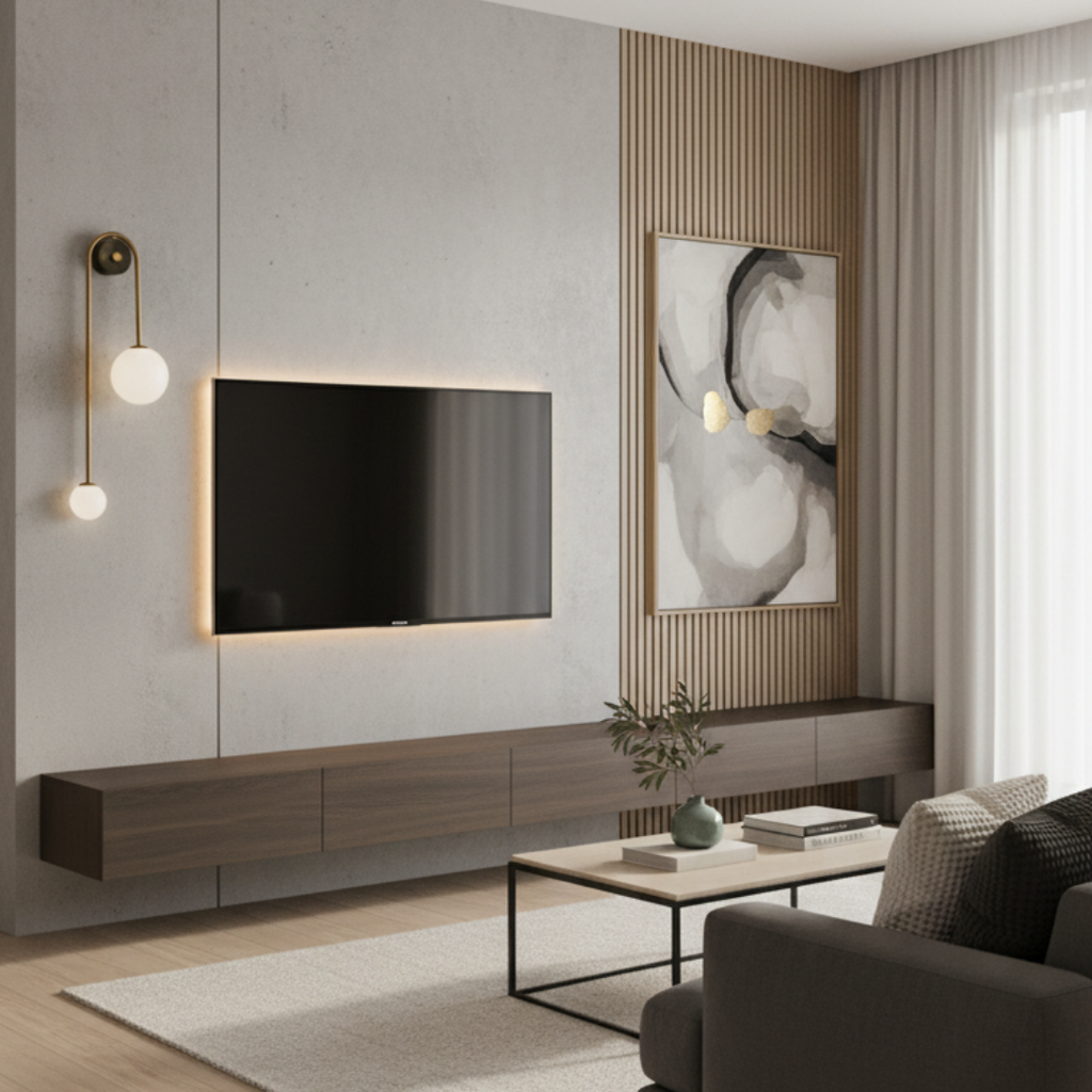 Iron and Glass Design Wall Lamp in Scandinavian Style – Rayora