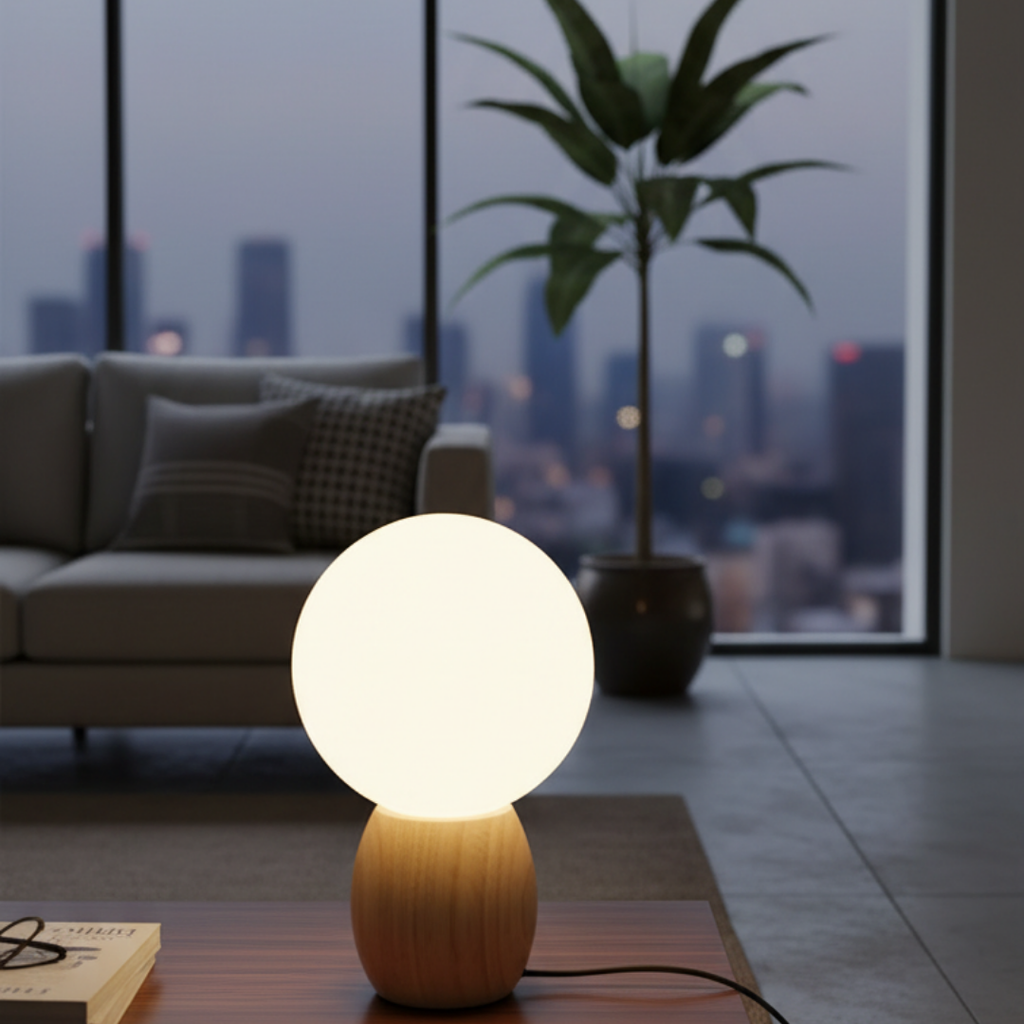 Nordic Inspired Soothing Table Lamp – Noctilia