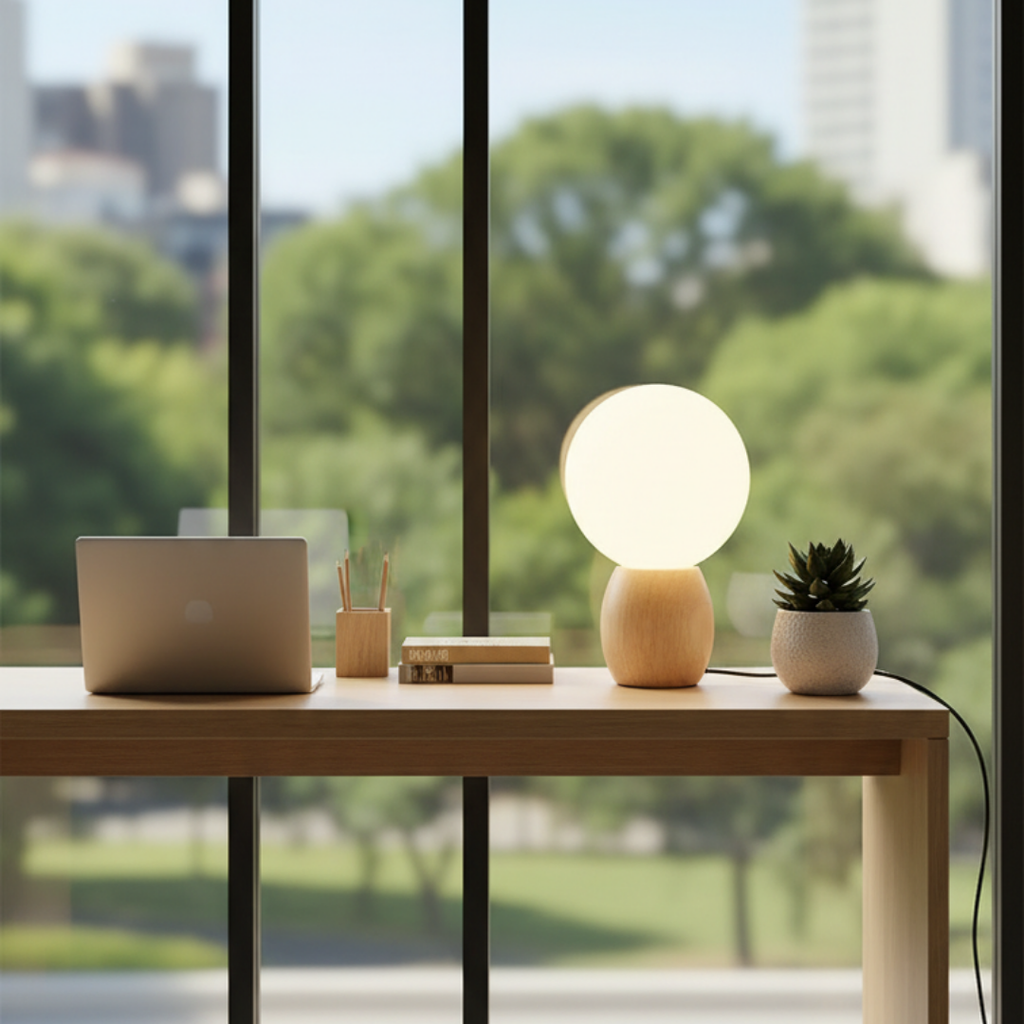 Nordic Inspired Soothing Table Lamp – Noctilia