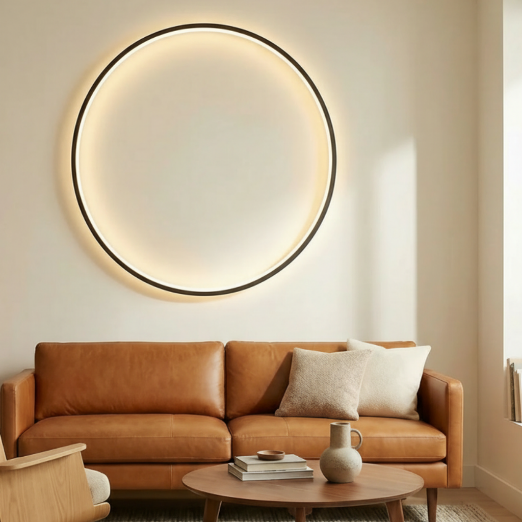 Modern Wall Lamp Light Circle Shape – Cerchio