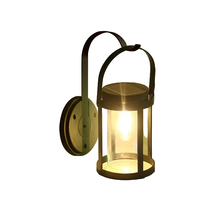 Outdoor wall lamp in black aluminum-Fabryon