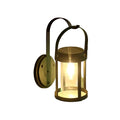 Outdoor wall lamp in black aluminum-Fabryon
