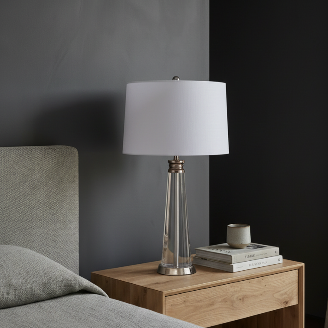Unique Contemporary and Authentic Style Bedside Lamp – Lunara