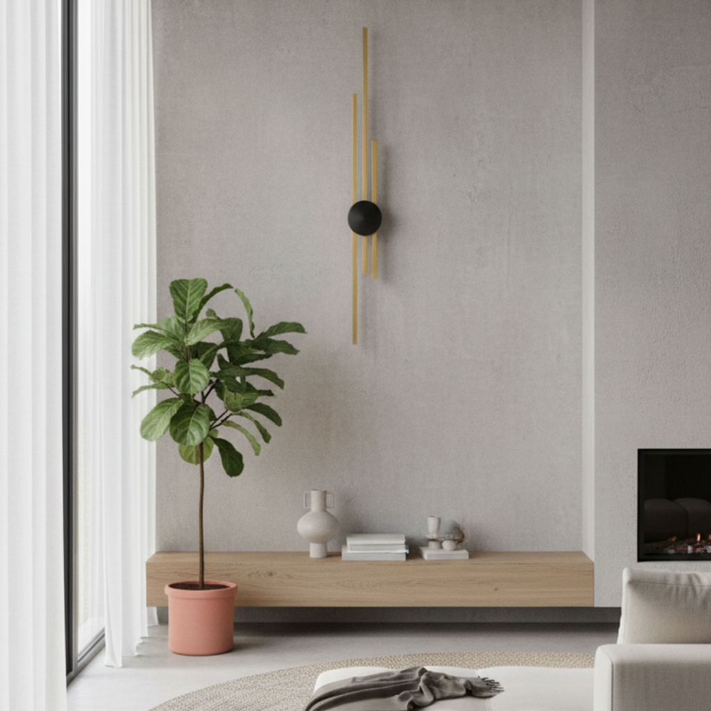 High Low LED Wall Light for Soft and Relaxing Ambiance – Linear Orbit