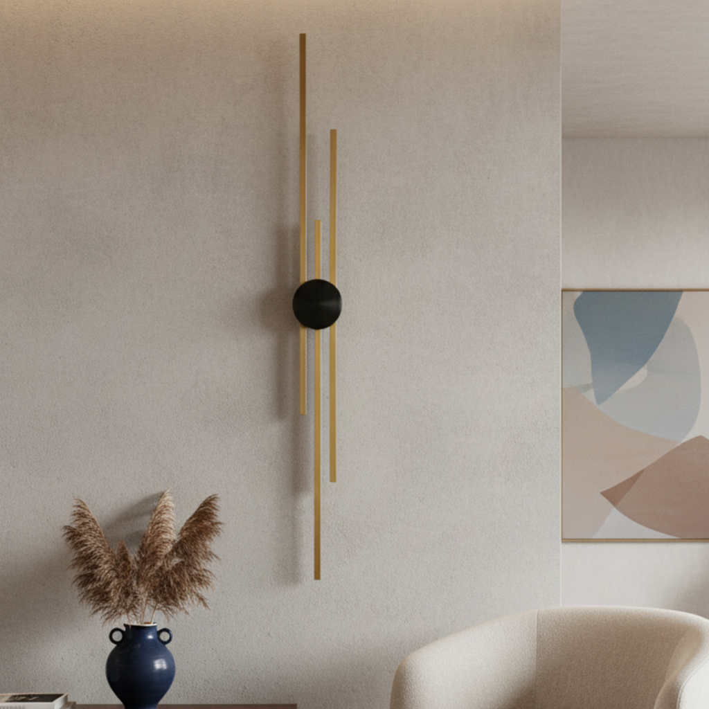 High Low LED Wall Light for Soft and Relaxing Ambiance – Linear Orbit