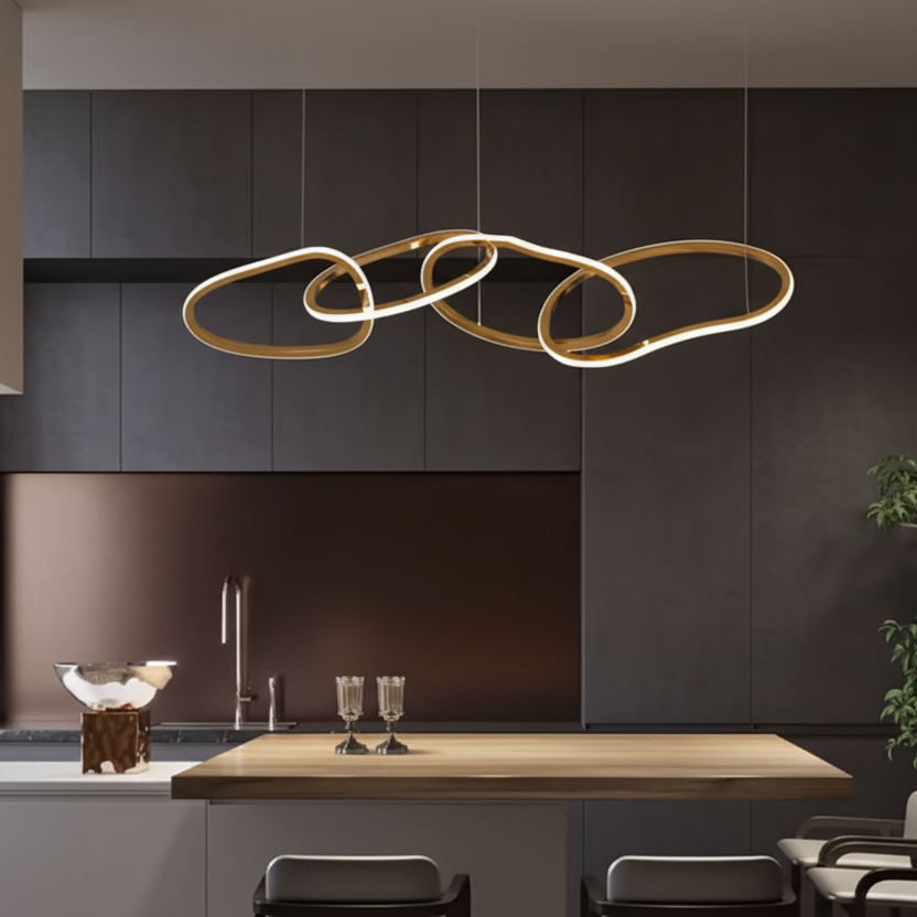 Solinna – High-End Dimmable LED Sculptural Pendant Light