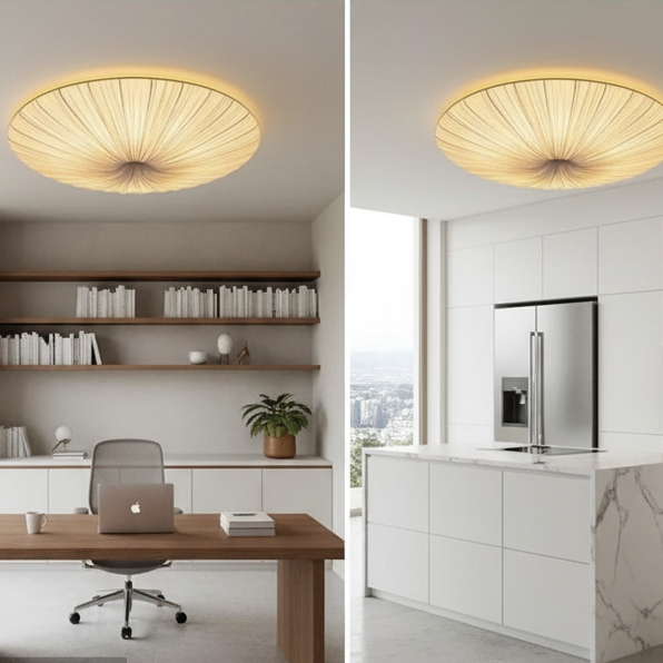 Contemporary fabric pendant light -Armoniquat