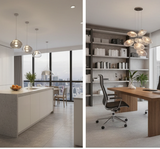 Versatile led palafon light for elegant and comfortable interiors-Astreon